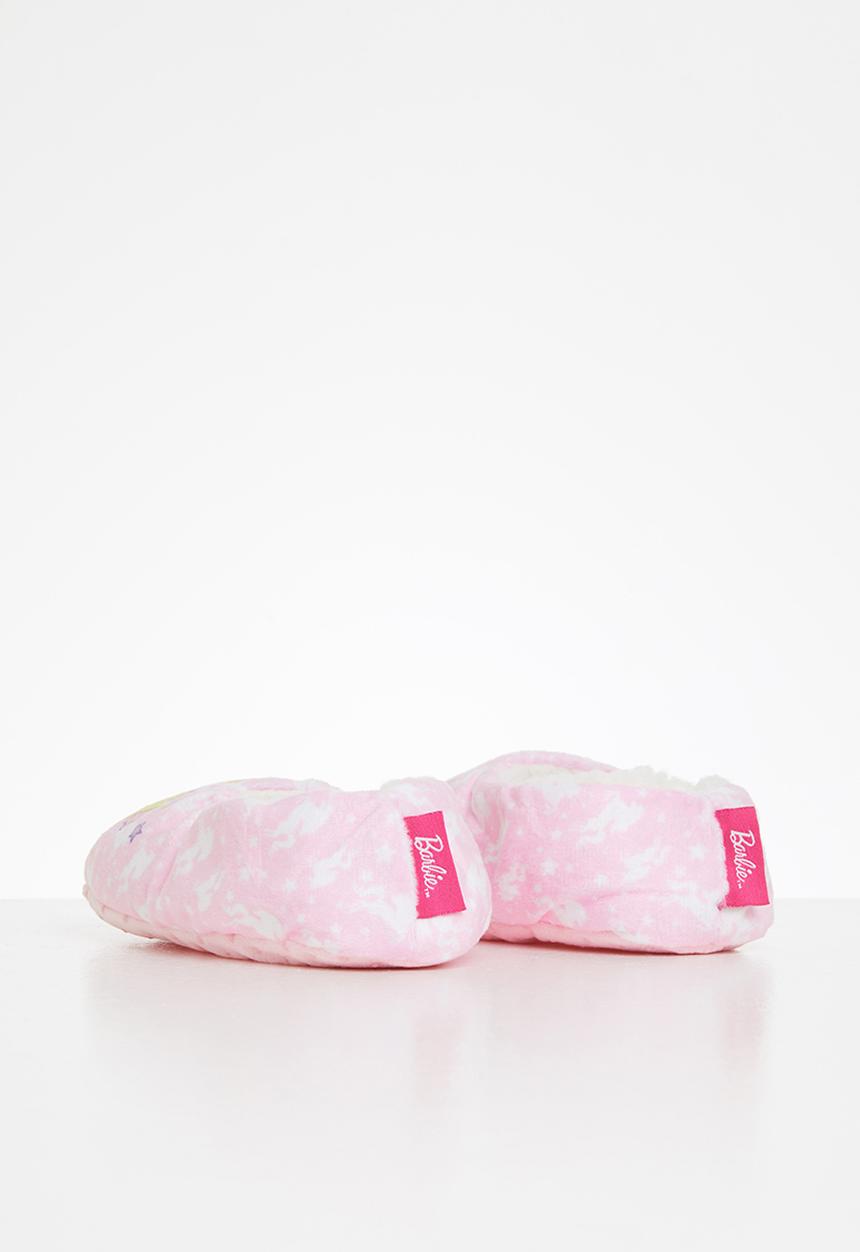 Character Group - Barbie sherpa slippers - pink