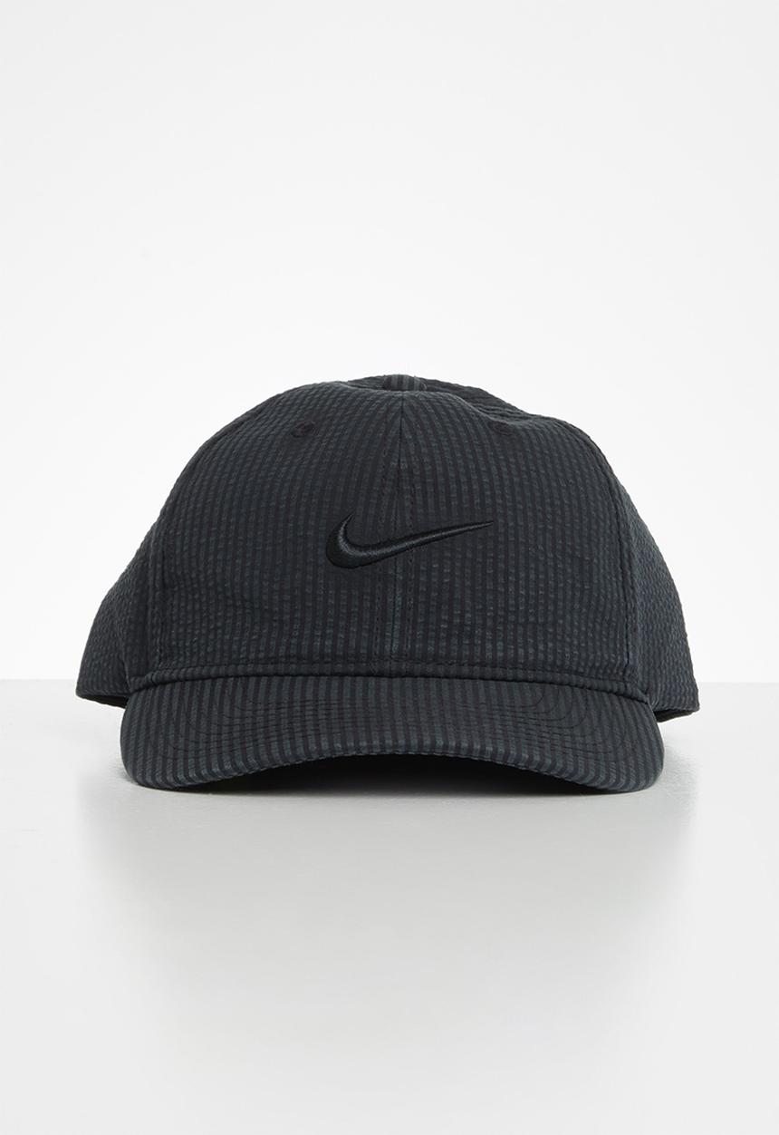 Nike - U Nike h86 flatbill seersucker - black