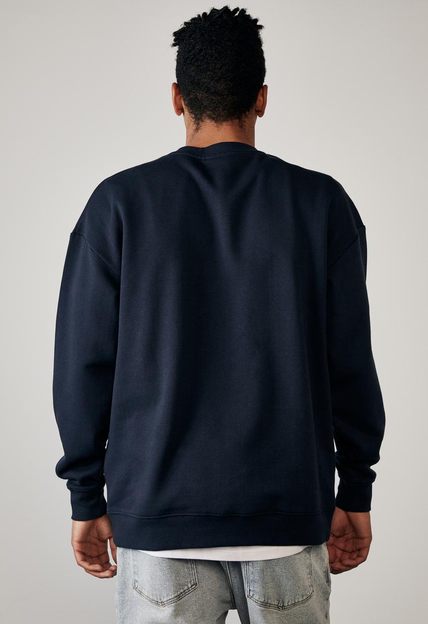 Factorie - Alpine vintage crew - navy