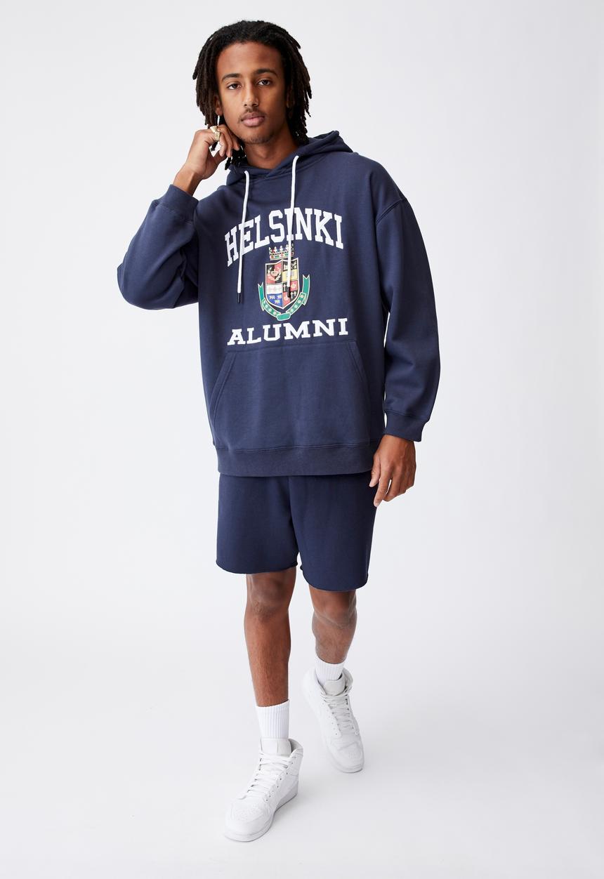Factorie - Elite oversized hoodie - indigo