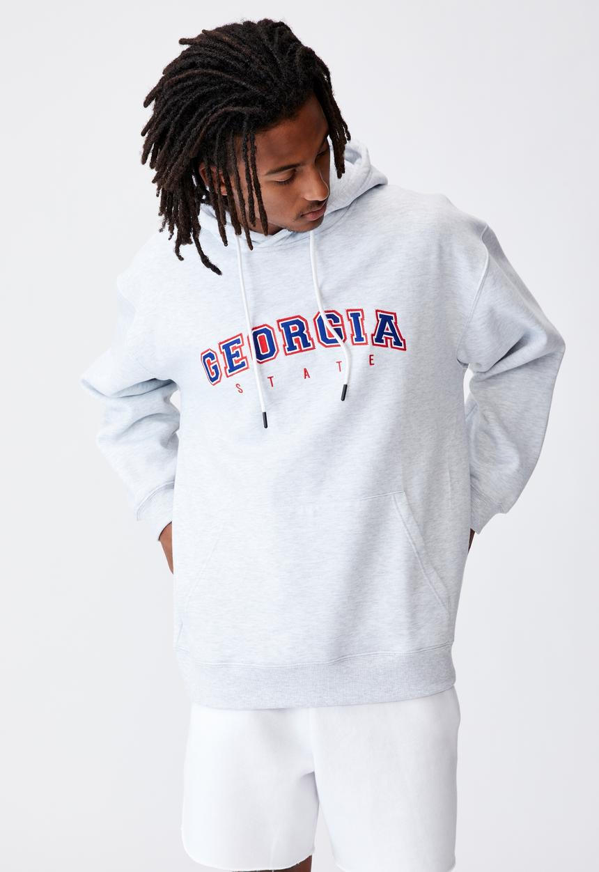 Factorie - Elite oversized hoodie - silver marle
