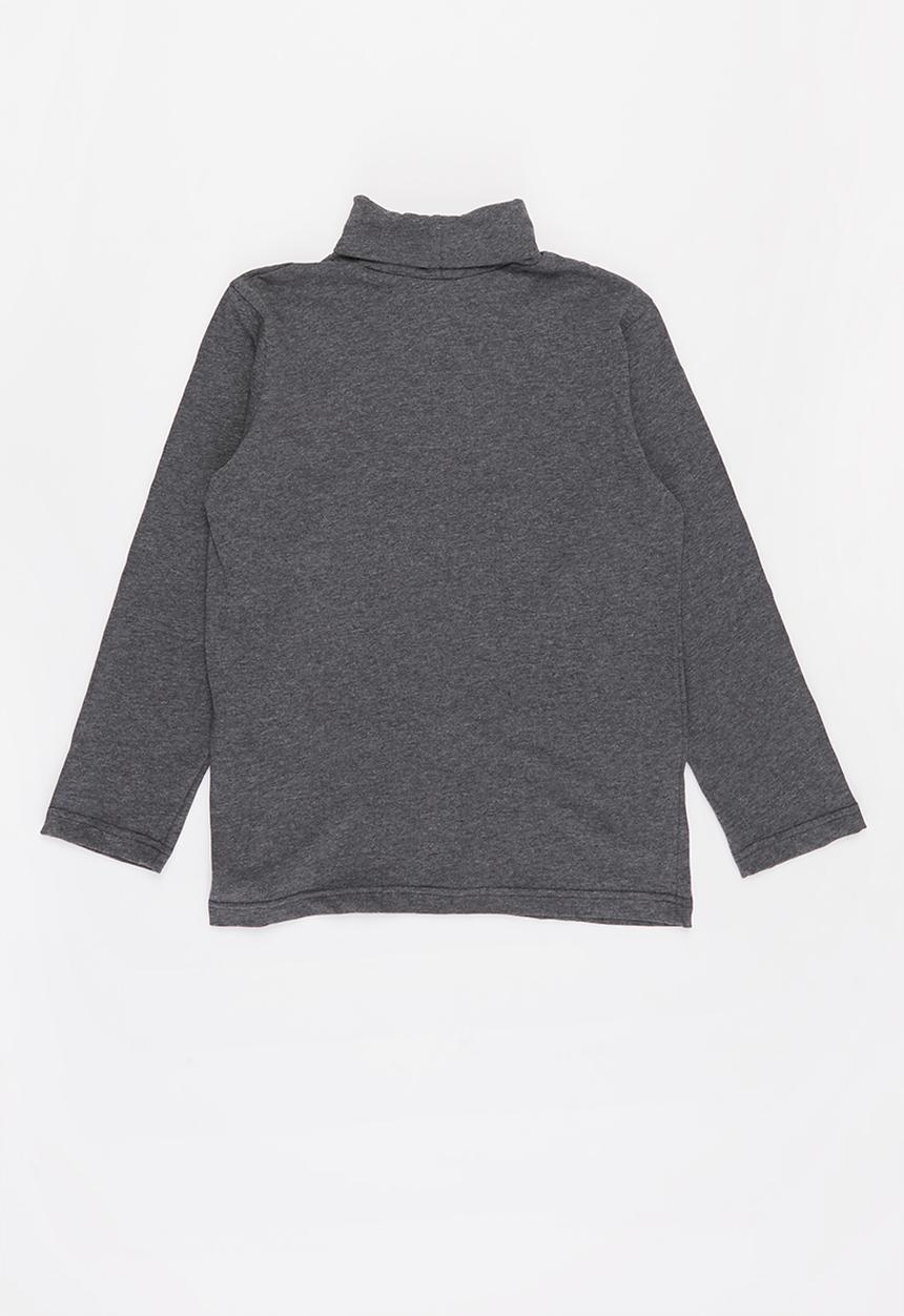 Rebel Republic - Boys 2 pack polo neck - charcoal & navy