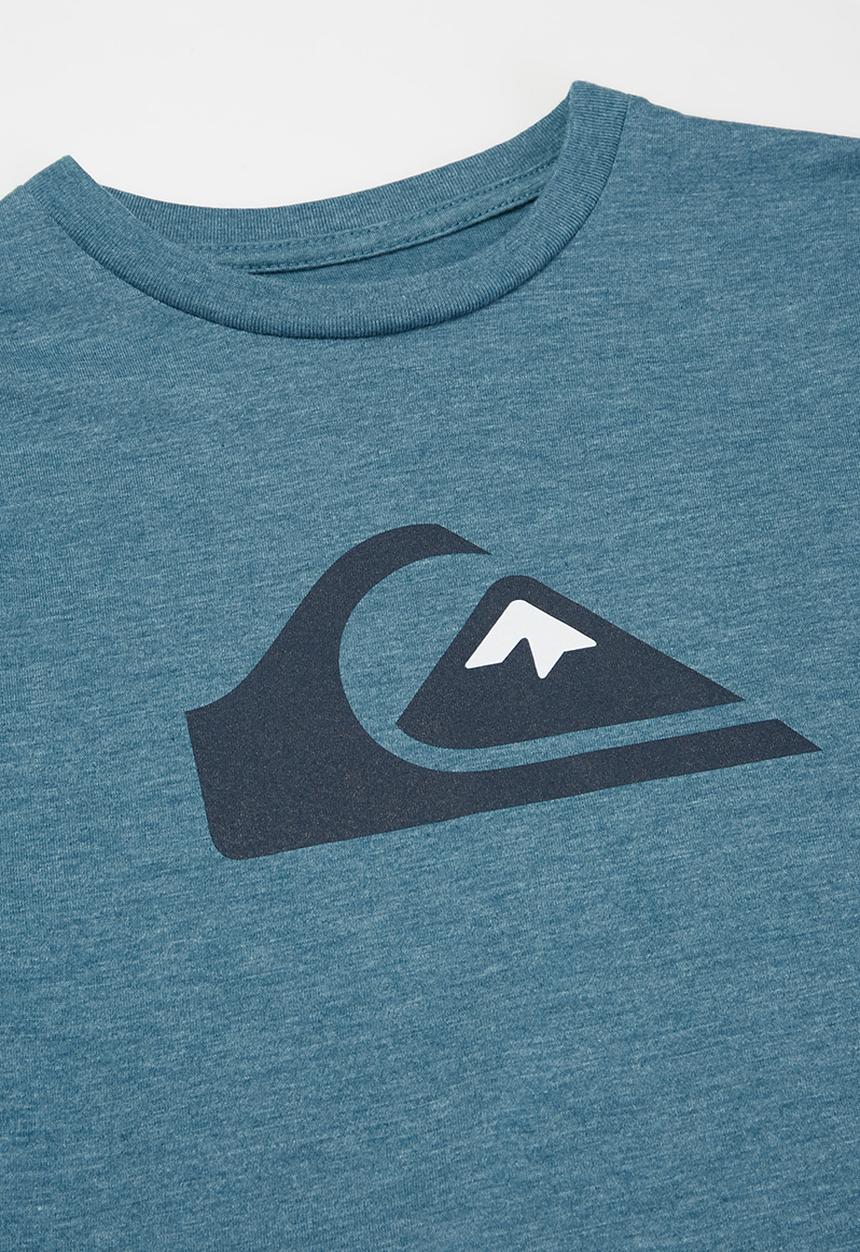 Quiksilver - Comp logo long sleeve - blue