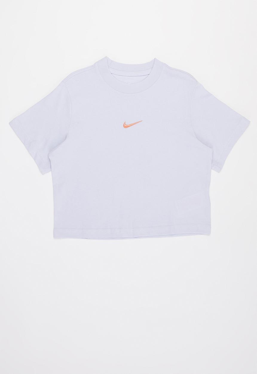Nike - G nsw tee essential short sleeve boxy - purple