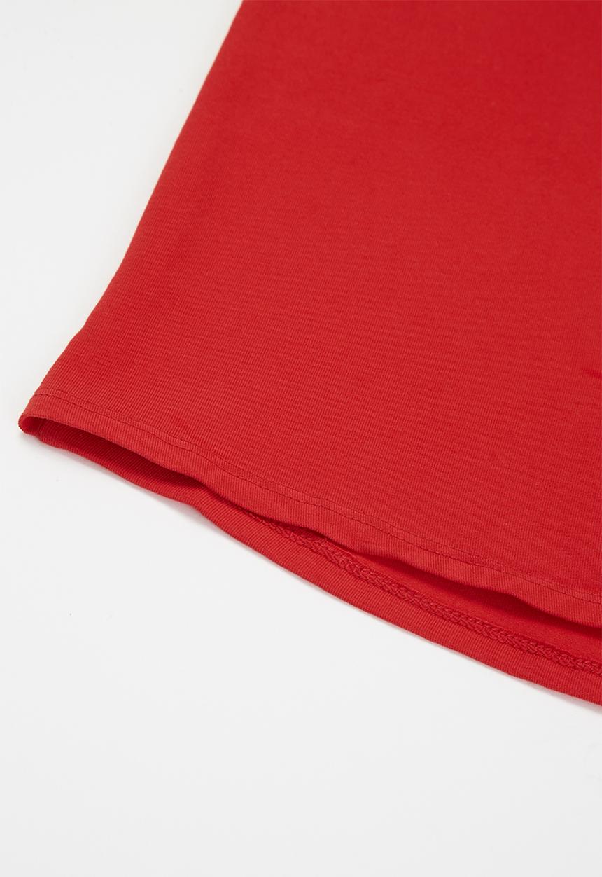 POLO - Girls kelly short sleeve tee - red