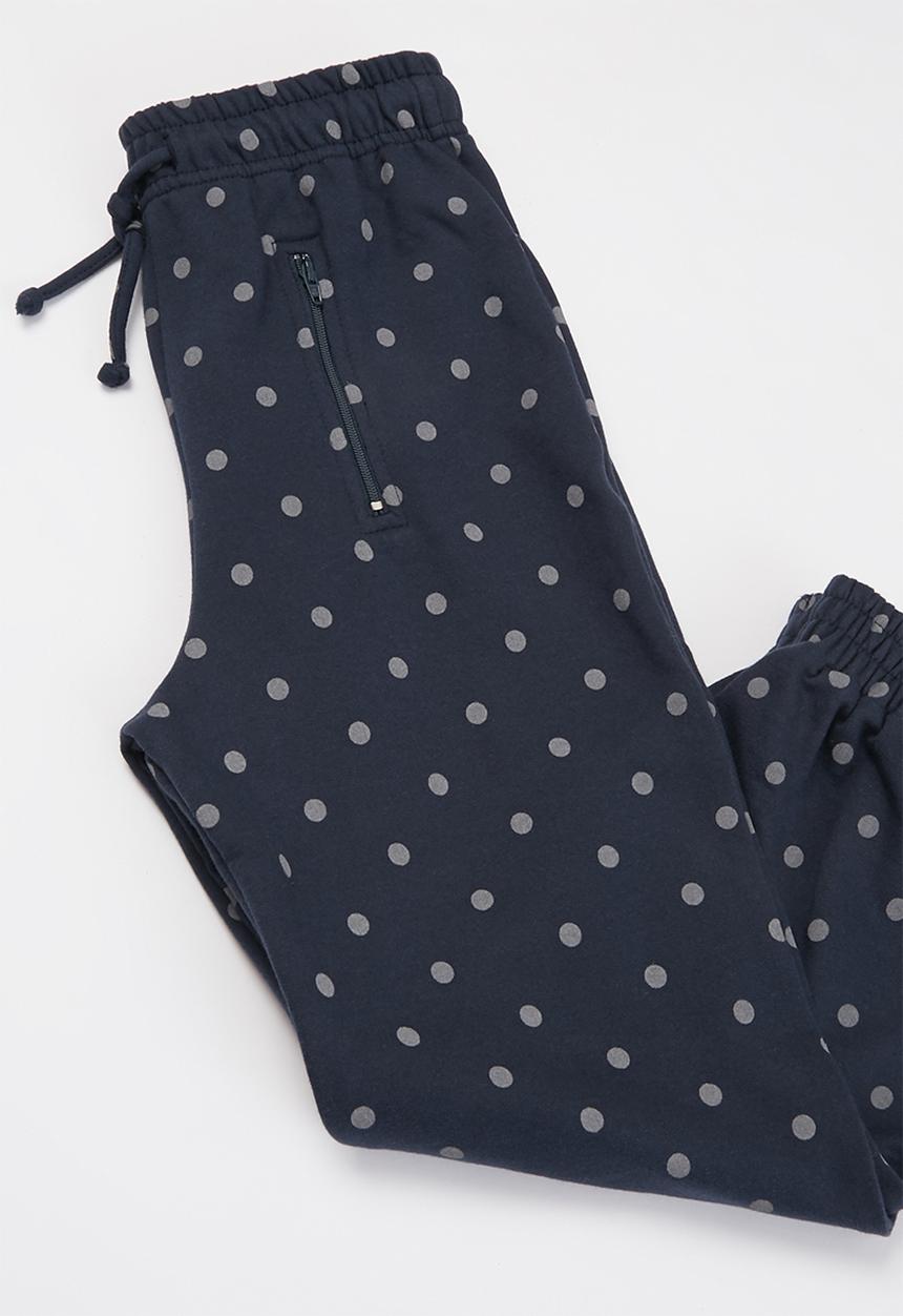 Pop Candy - Girls sweat top & jogger set - navy