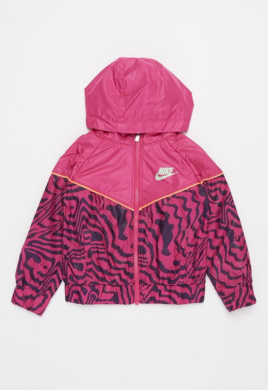 Nike - Nkg electric zebra windrunner - pink