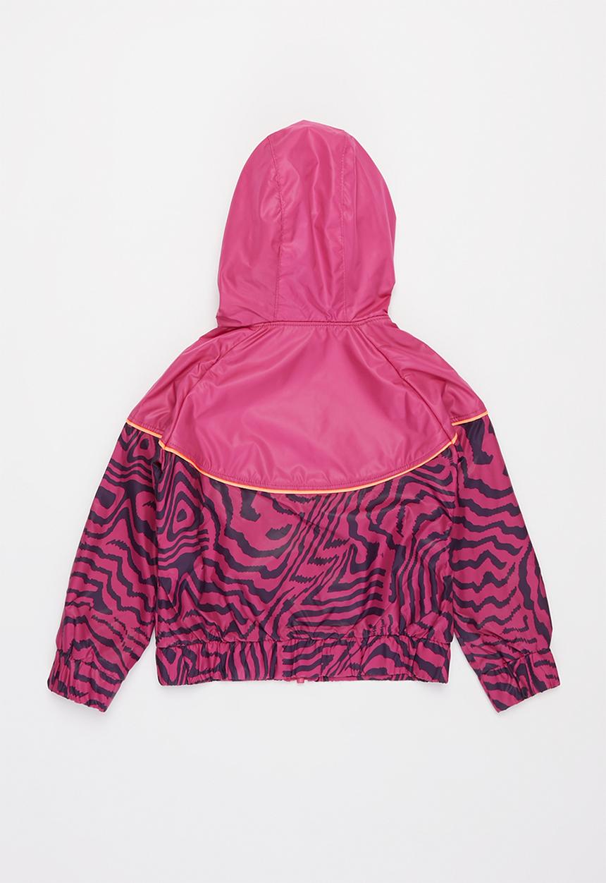 Nike - Nkg electric zebra windrunner - pink