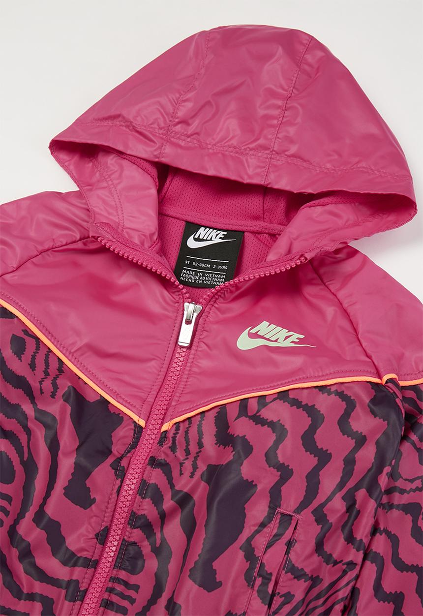 Nike - Nkg electric zebra windrunner - pink