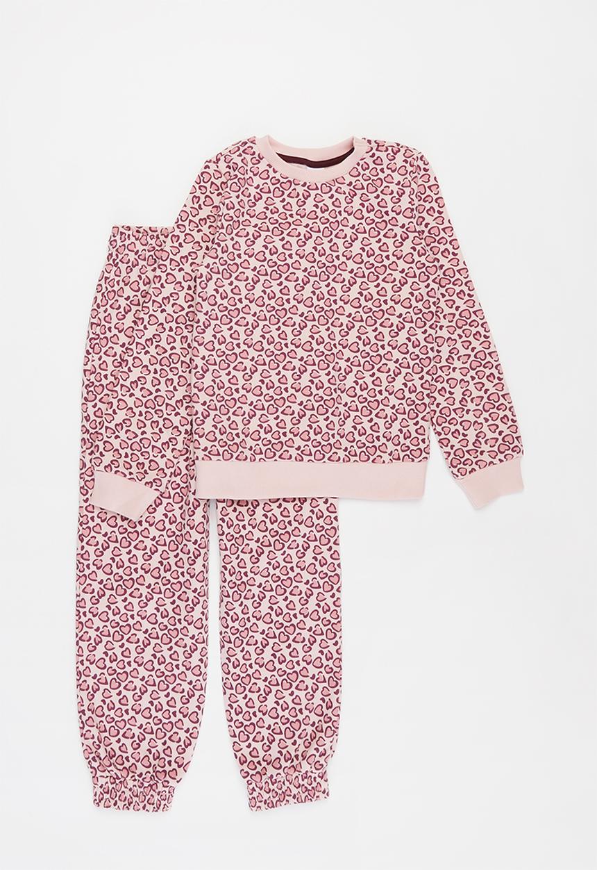 Pop Candy - Younger girls sweat top & joggers set - pink