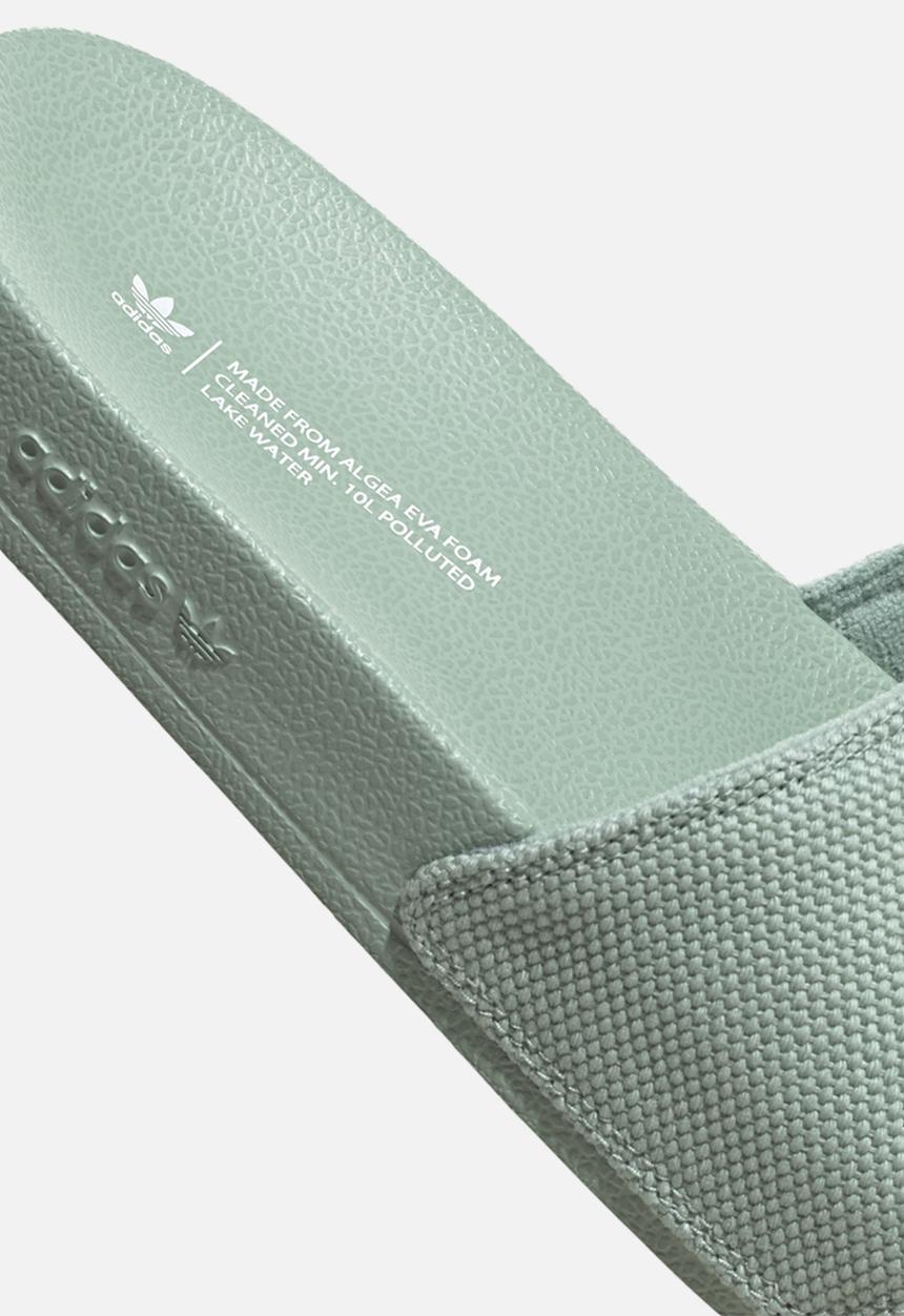 adidas Originals - Adilette lite w - hazy green/ftwr white/ftwr white