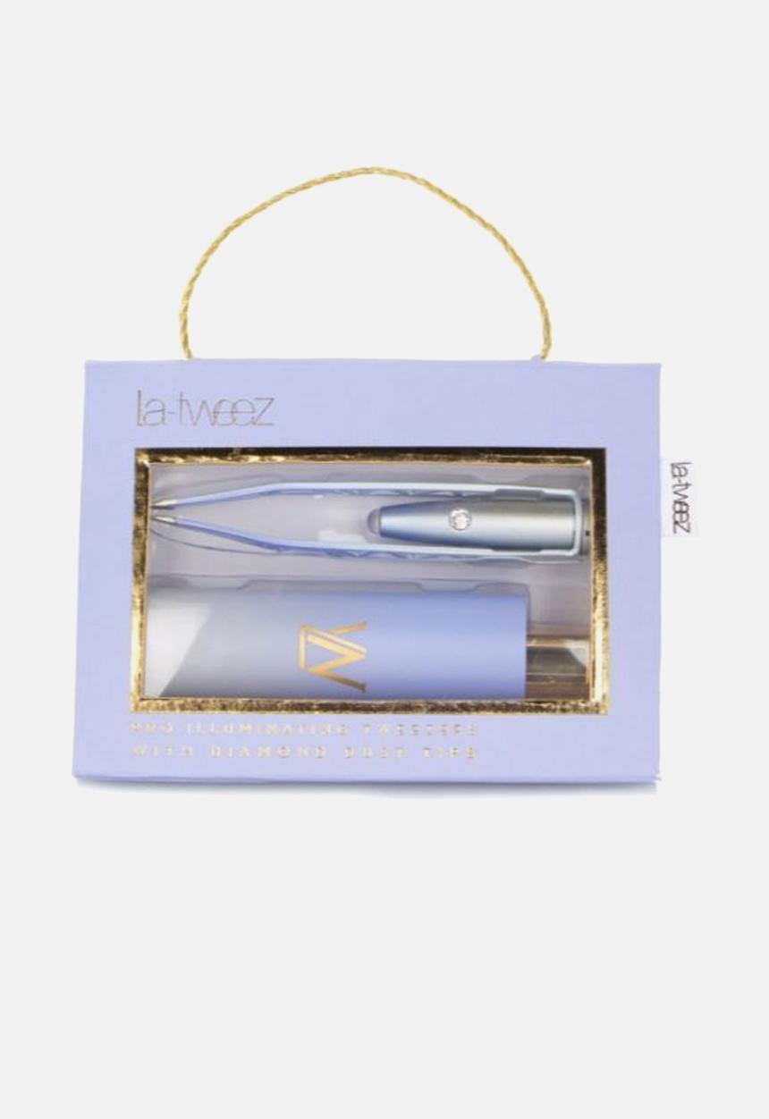 la-tweez - Pro Illuminating Tweezers - Blue Ombre
