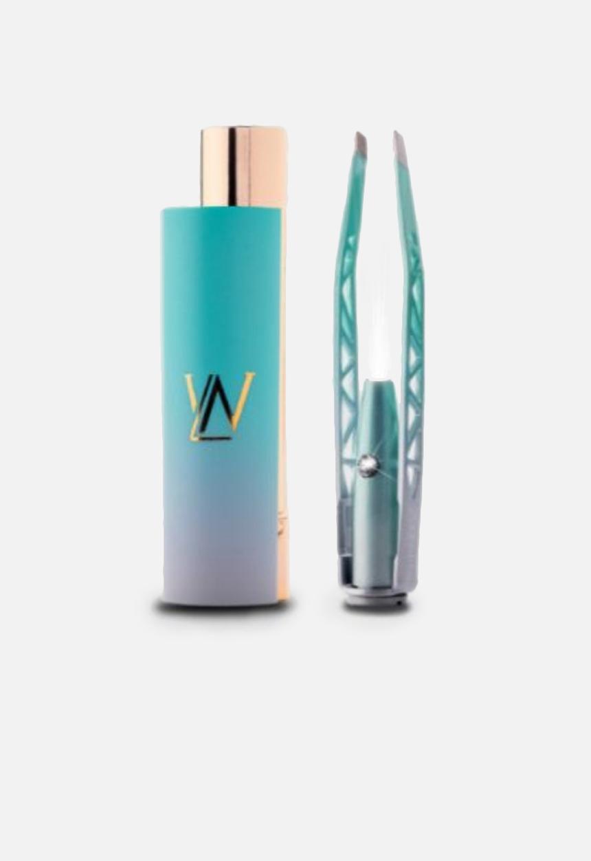 la-tweez - Pro Illuminating Tweezers - Mint Ombre