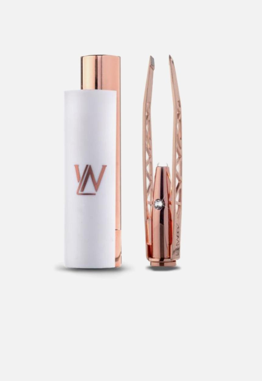 la-tweez - Pro Illuminating Tweezers - Rose Gold