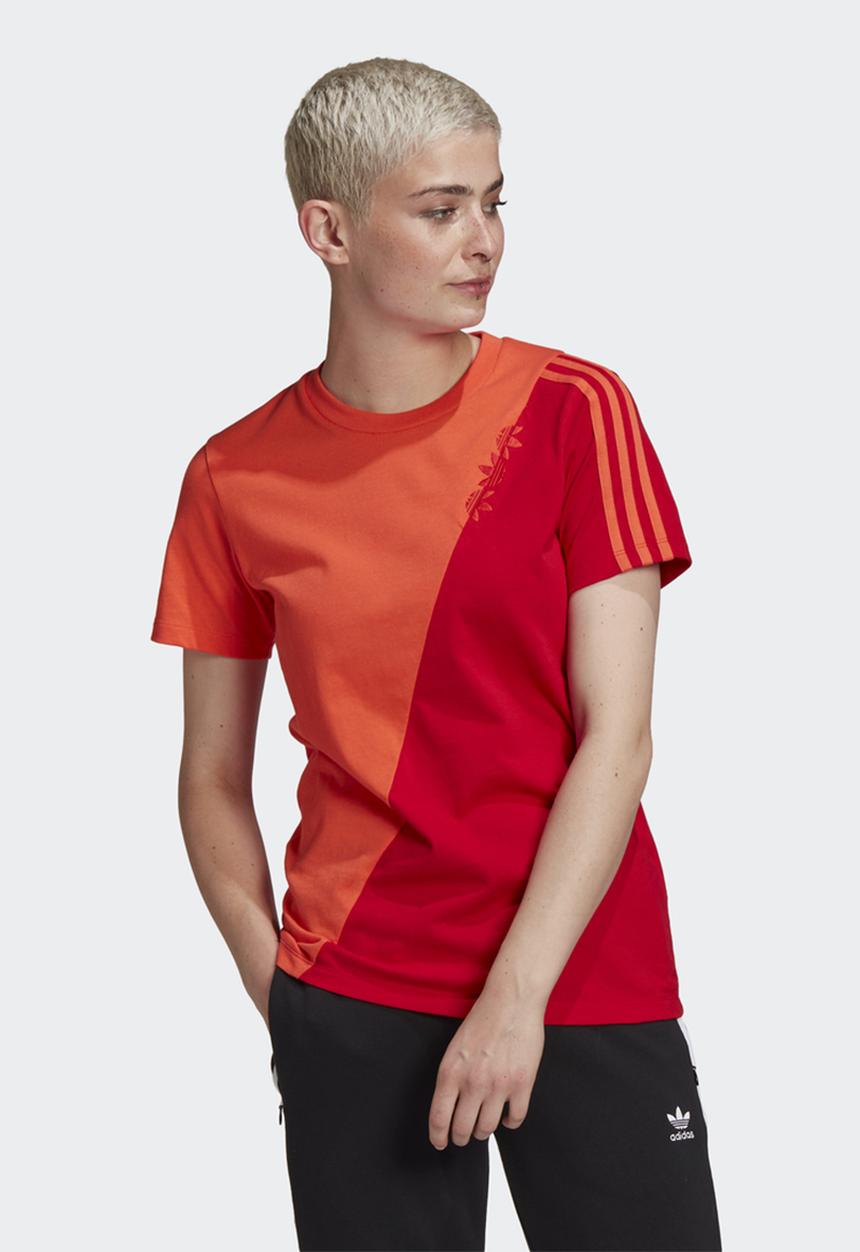 adidas Originals - Original regular short sleeve tee - semi solar red/scarlet