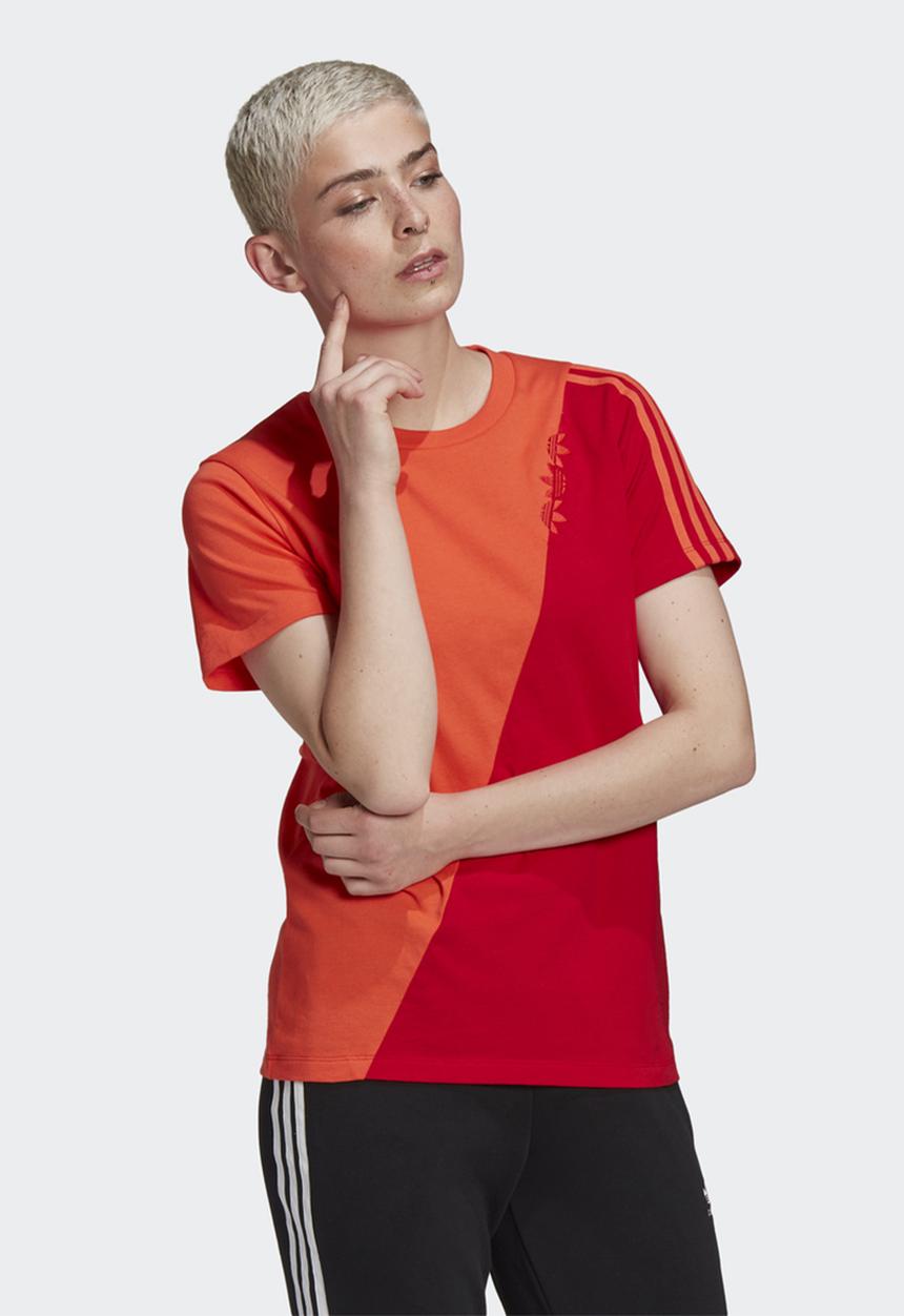 adidas Originals - Original regular short sleeve tee - semi solar red/scarlet