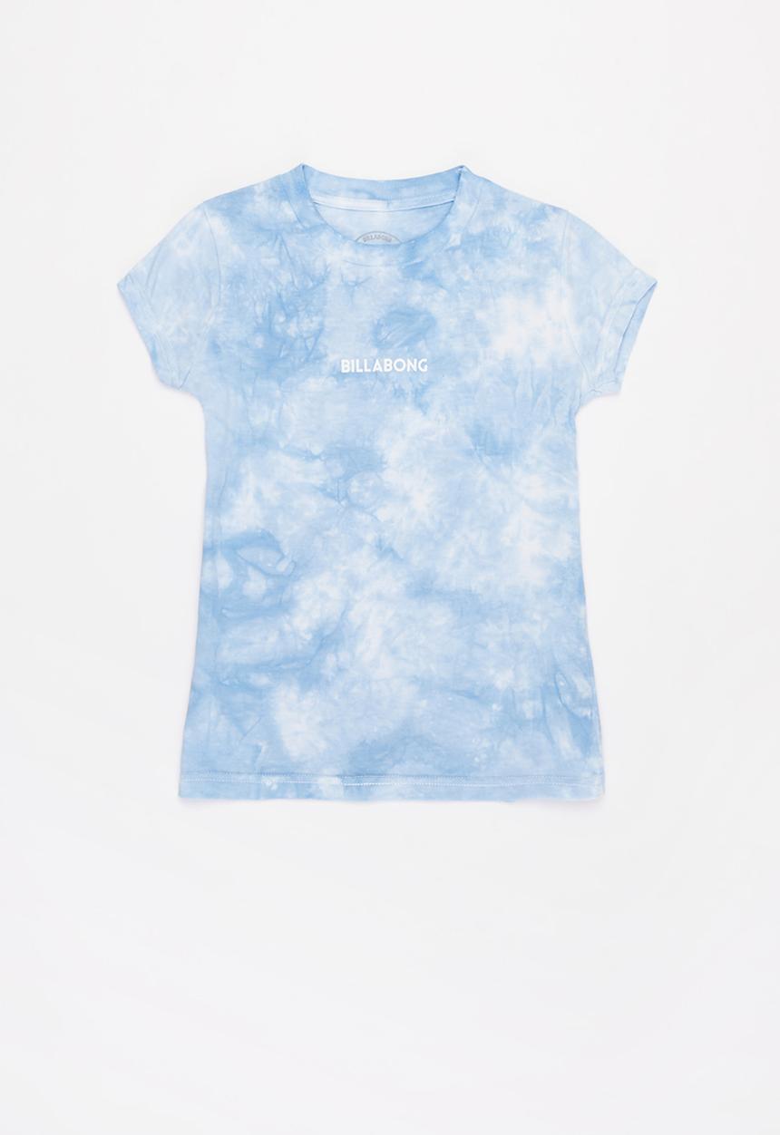 Billabong  - Tiedye love tee - sky blue