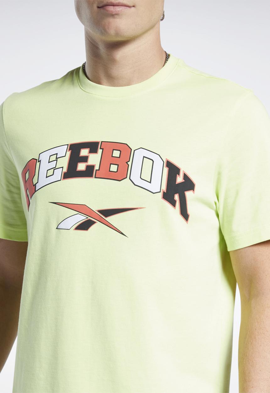 Reebok - Cl ball T-shirt - semi energy glow