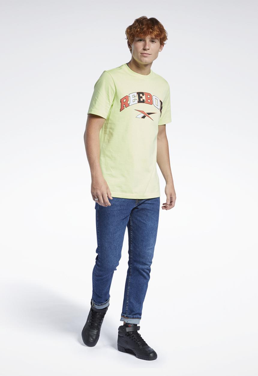 Reebok - Cl ball T-shirt - semi energy glow