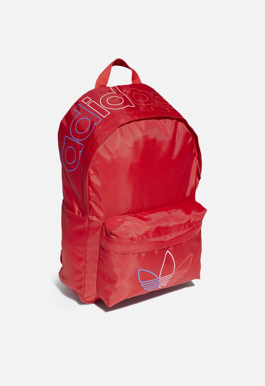 adidas Originals - Prime blue backpack - red