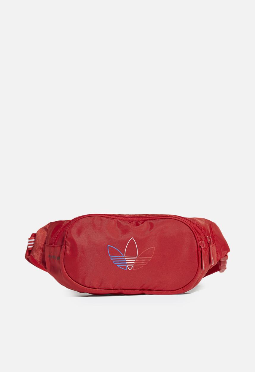 adidas Originals - Prime blue waist bag - red