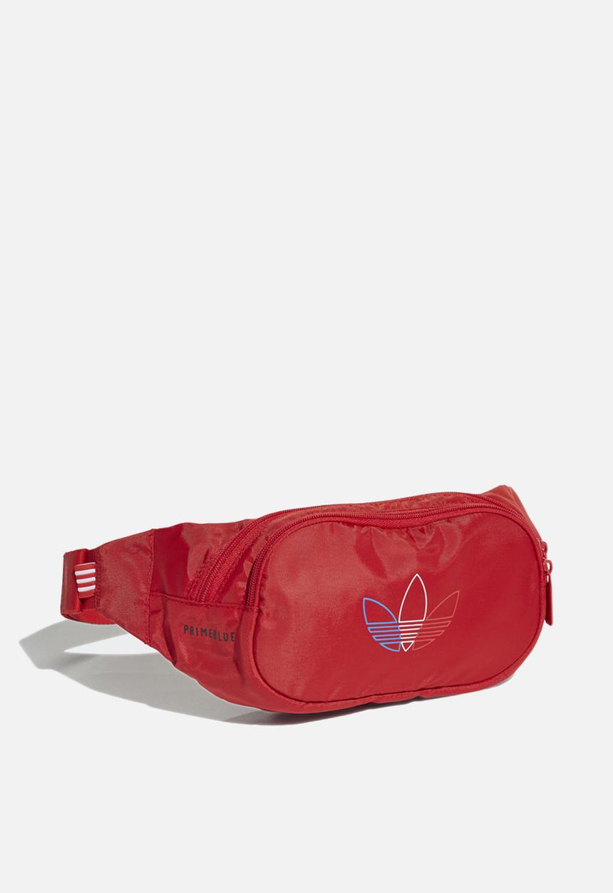 adidas Originals - Prime blue waist bag - red