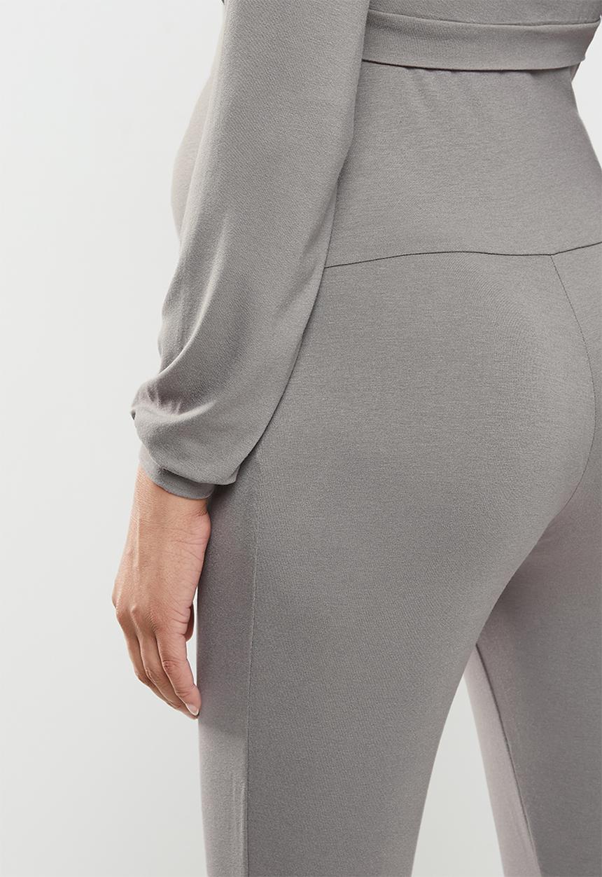 Superbalist - Cuffed tummy band jogger - mocha