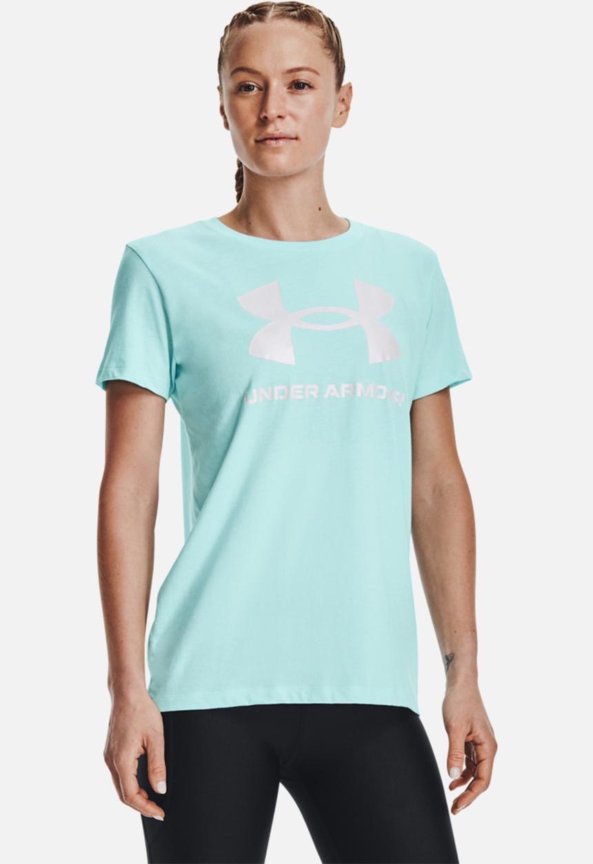 Under Armour - Live sportstyle graphic ssc - breeze/white