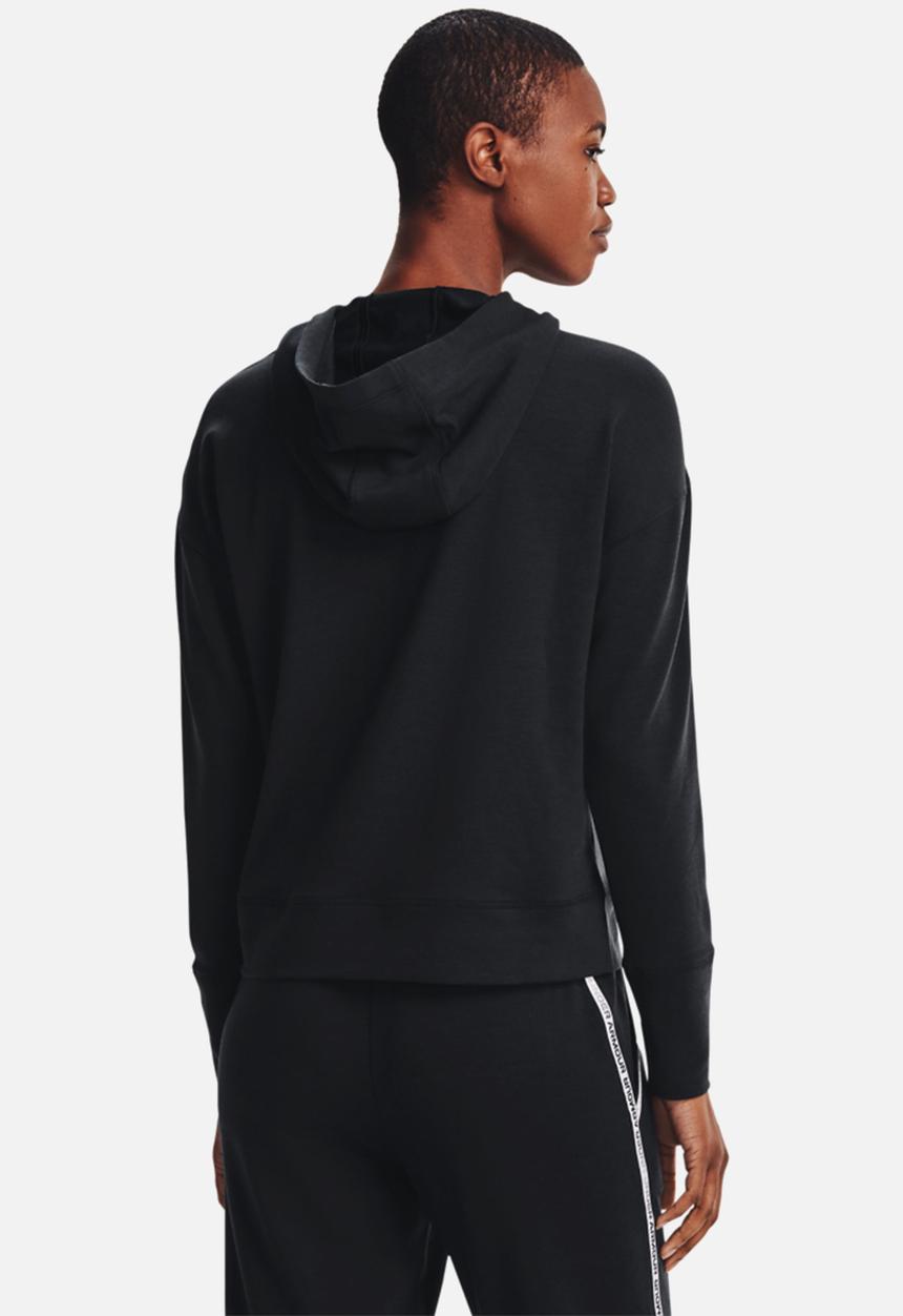 Under Armour - Rival terry taped hoodie - black