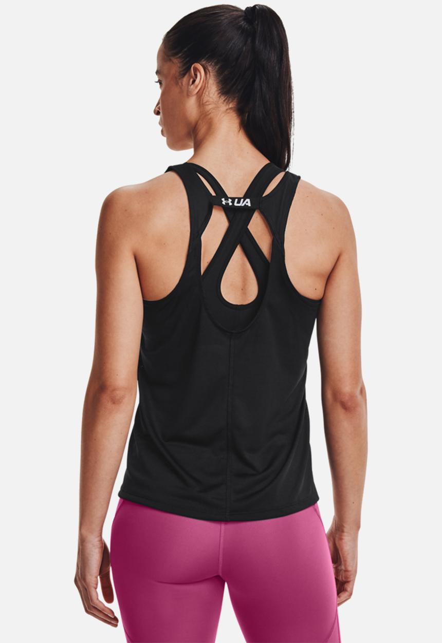 Under Armour - Fly by tank - black/reflective