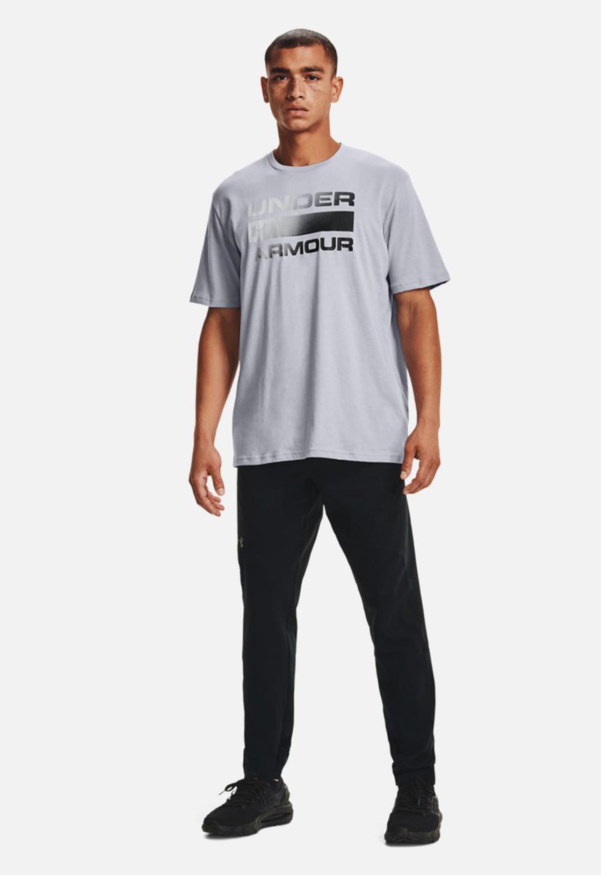 Under Armour - Ua team issue wordmark short sleeve - grey