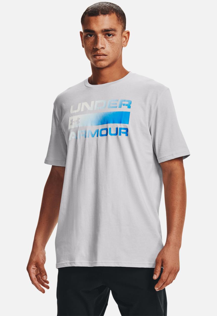 Under Armour - Ua team issue wordmark short sleeve - grey
