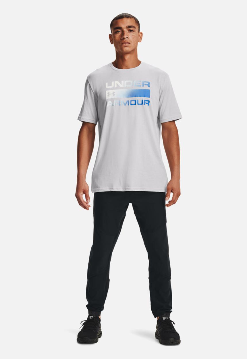 Under Armour - Ua team issue wordmark short sleeve - grey