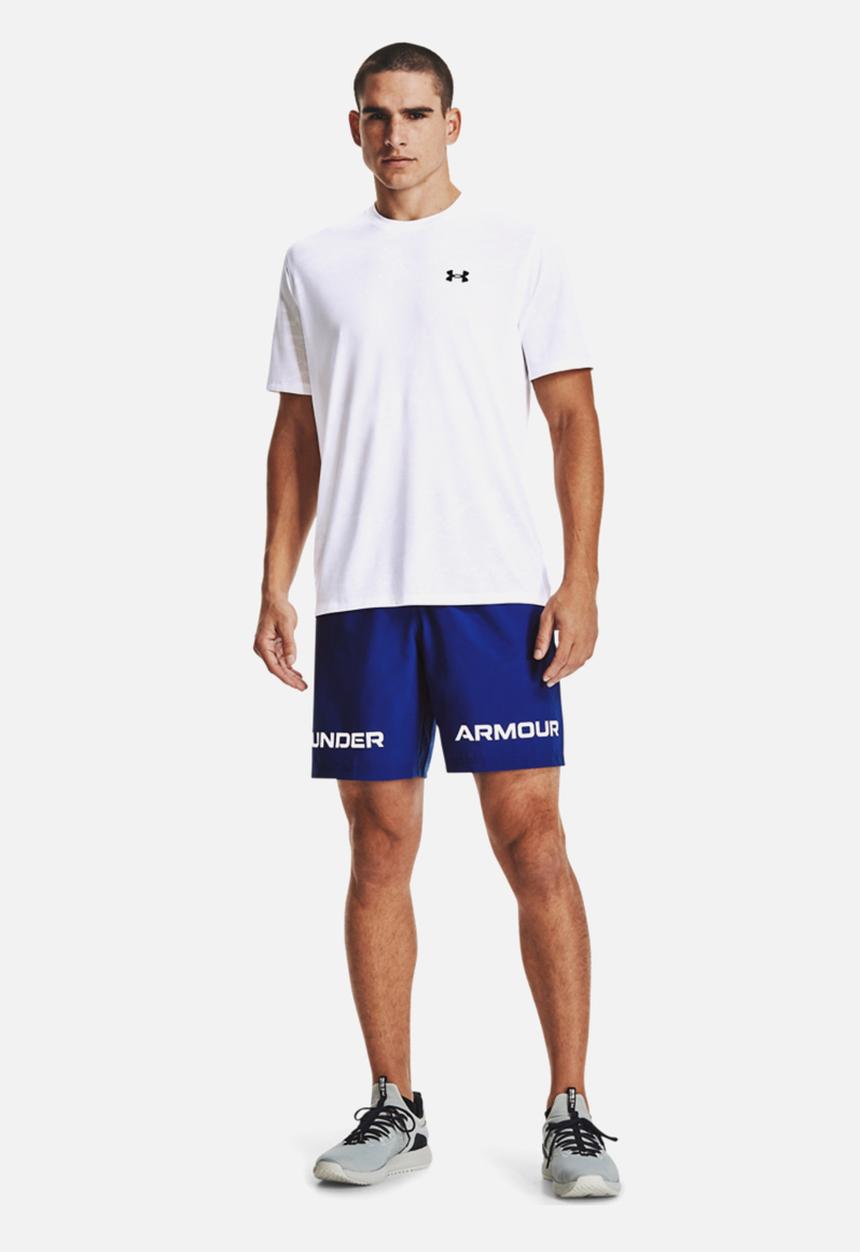 Under Armour - Ua woven graphic wm short - blue 