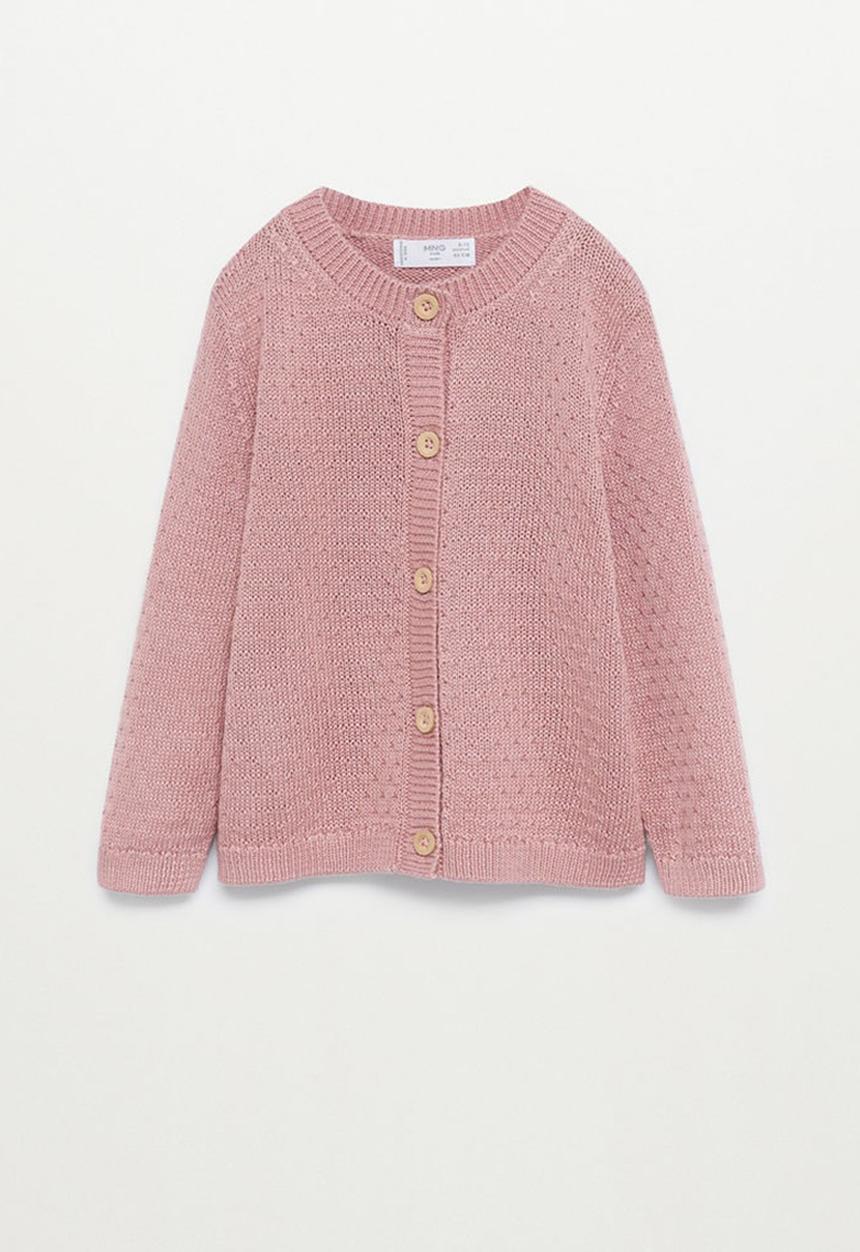 MANGO - Isabel cardigan - pink