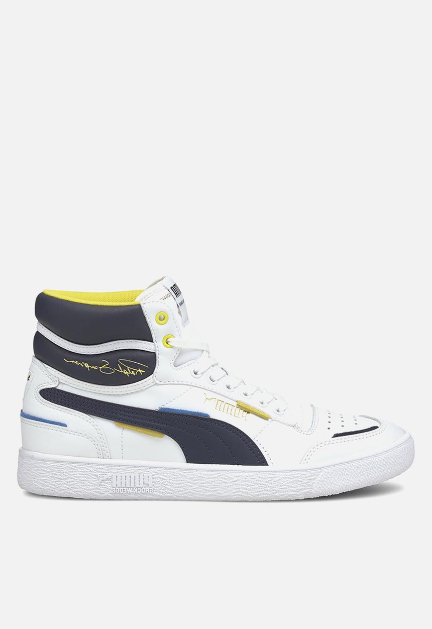 PUMA - Ralph sampson mid pop - puma white & peacoat