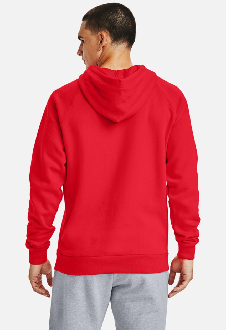 Under Armour - Ua rival fleece hoodie - red 