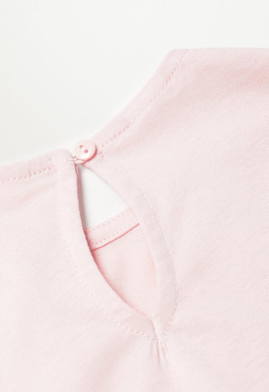 MANGO - Eli long sleeve tee - pink