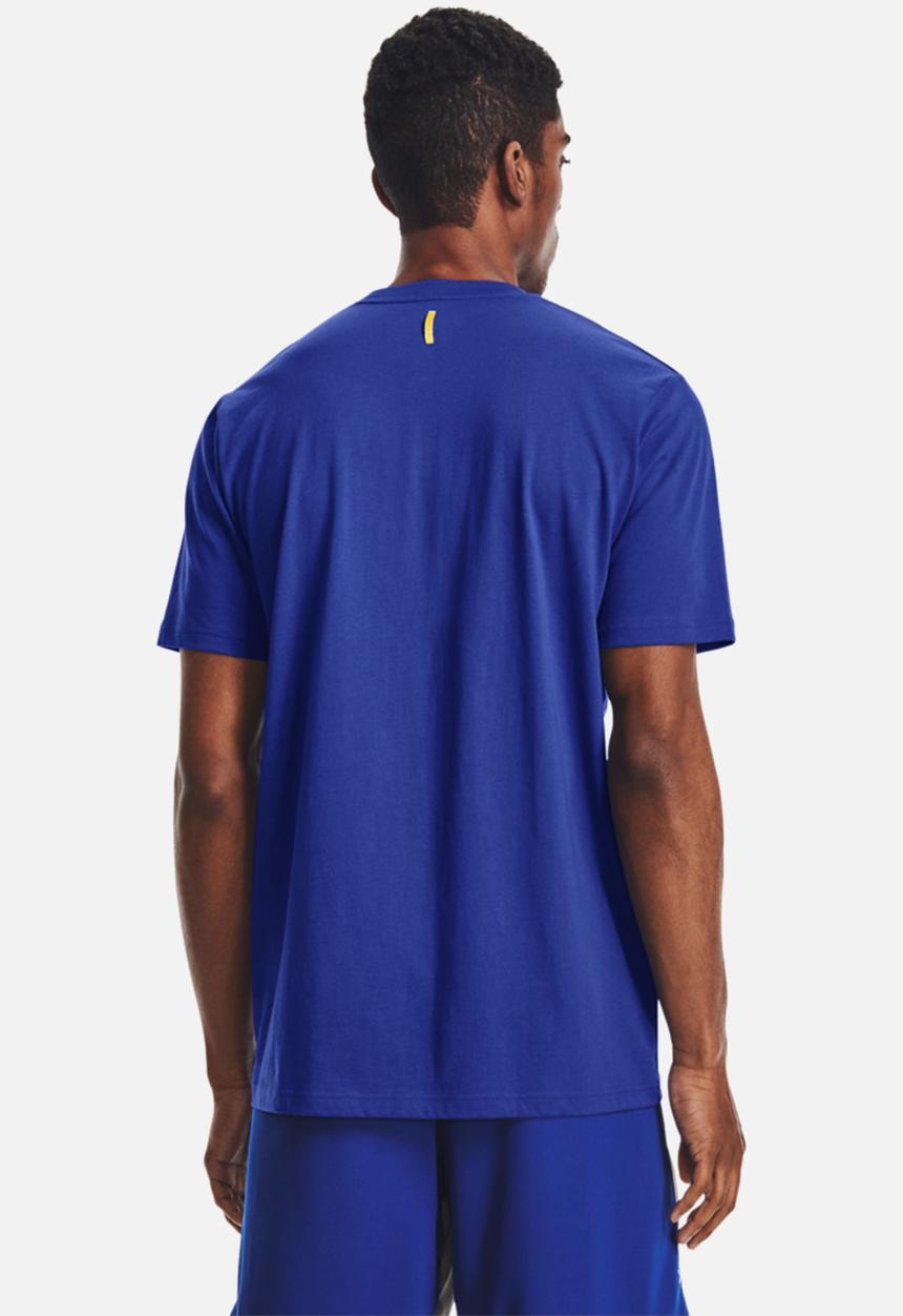 Under Armour - Curry undrtd splash tee - blue