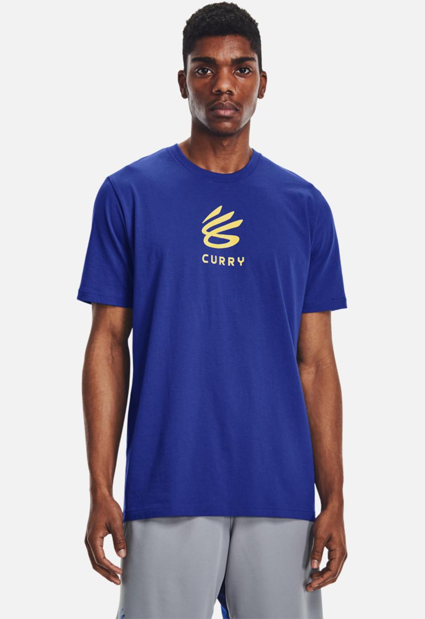 Under Armour - Curry undrtd splash tee - blue