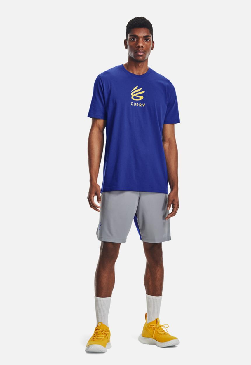 Under Armour - Curry undrtd splash tee - blue