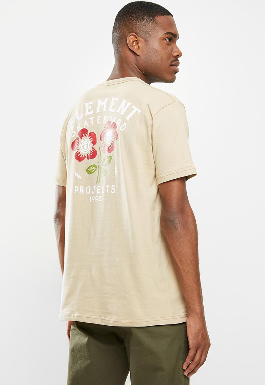 Element - Simple truth short sleeve tee - brown 