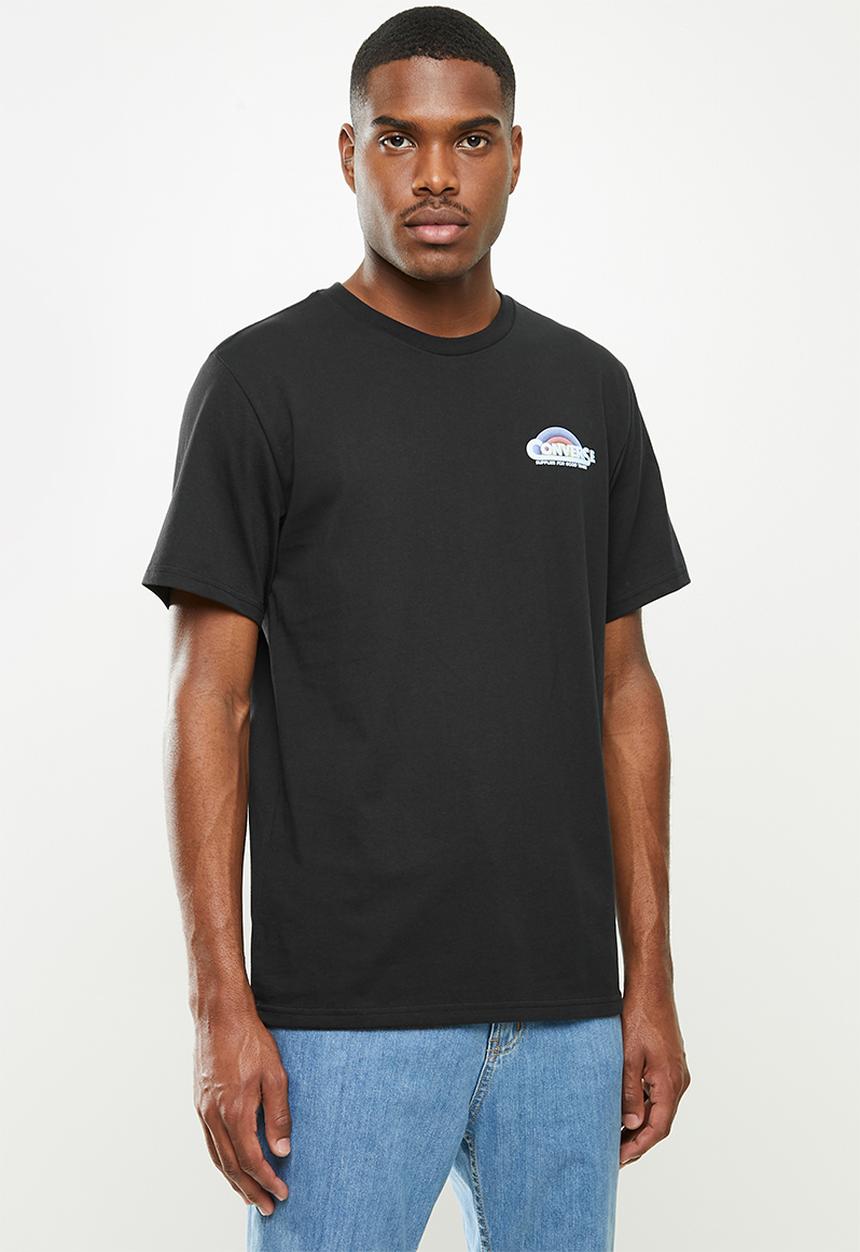 Converse - Golden hour graphic tee - black