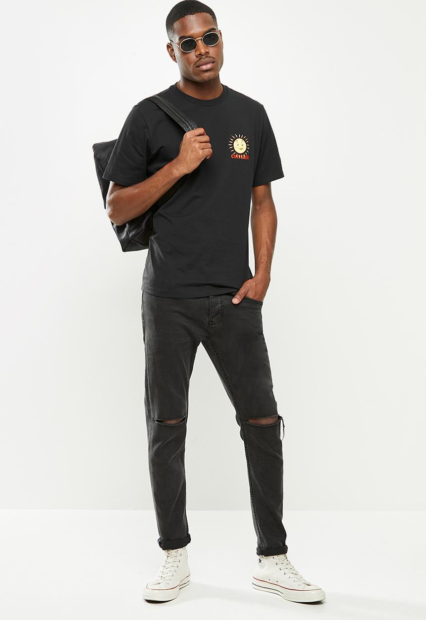 Converse - Converse sun baked graphic tee - black