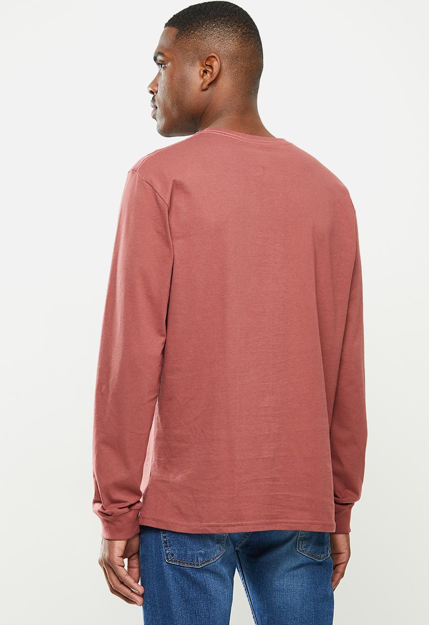 Element - Plain sail long sleeve tee - rust 