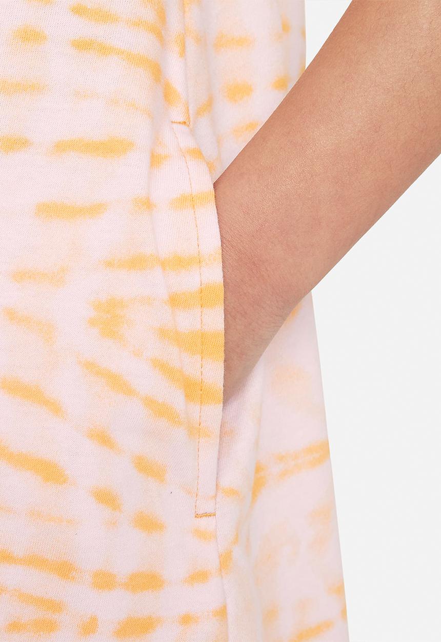 Nike - Nike printed short sleeve dress - apricot