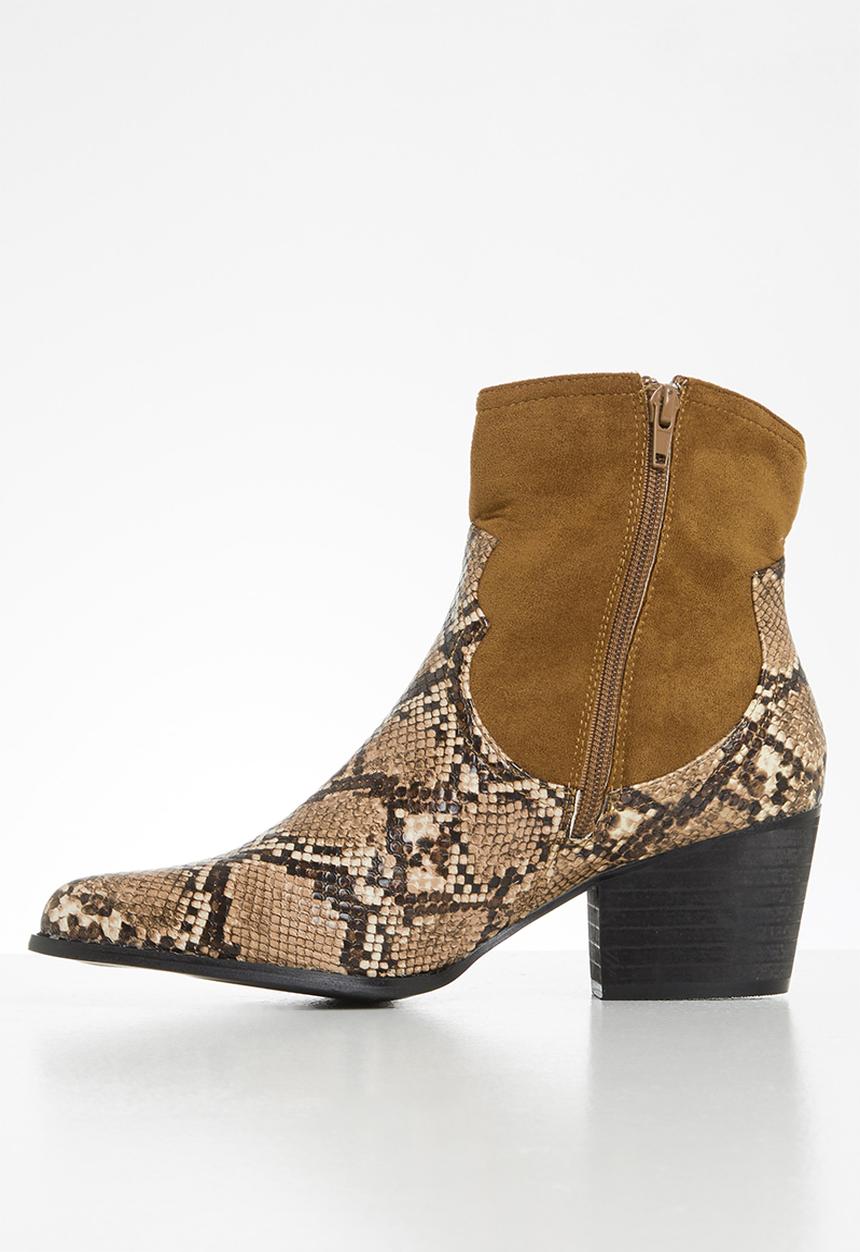 Seduction - Western ankle boot - brown