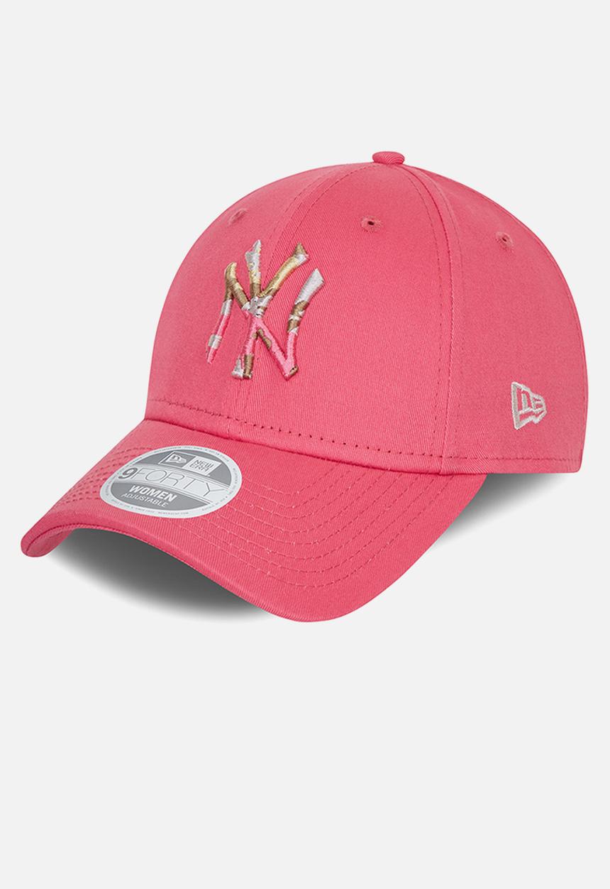 New Era - Camo infill 9forty new york yankees - pink/camo