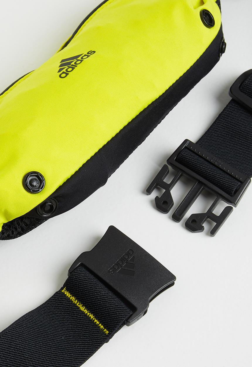 adidas Performance - Run belt - black & yellow