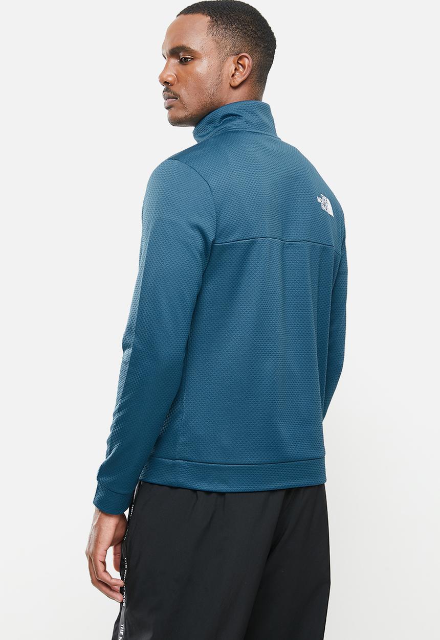 The North Face - Ma 1/2 zip - blue & black 